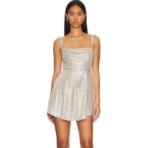 Candace Mini Dress For Love & Lemons Sequin